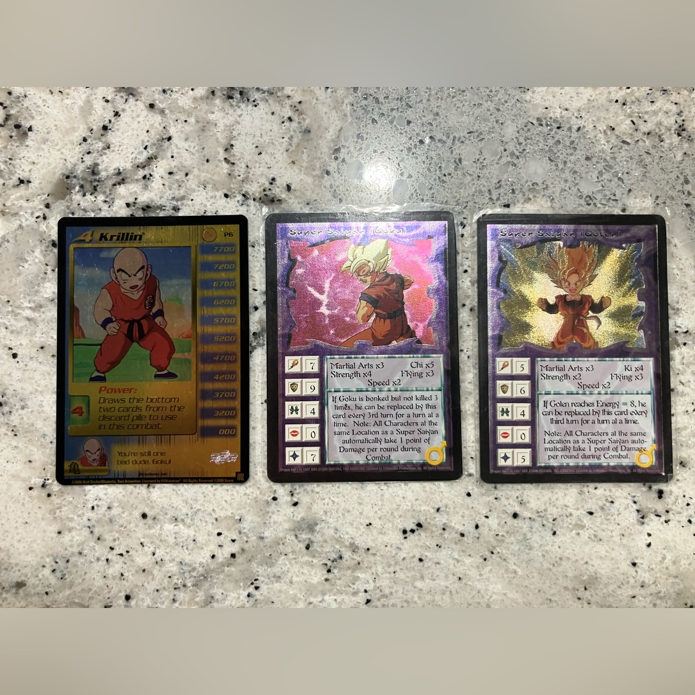 Dragon Ball Z Trading Card Set - Ultra Rares + Rare